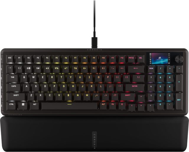 OEM ODM Vanguard PRO 96 Wired Hall Effect Magnetic Mechanical Gaming Keyboard  96 Layout MGX Hyperdrive Switches 8000Hz Polling