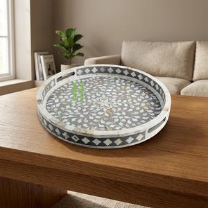 Bandeja para servir nácar al mejor precio al por mayor para decoración de mesa y restaurante de Vietnam - Product Image 1