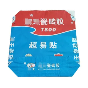 New Competitive Price Building Material Cement Sack Kraft Paper Valve Cement Bag