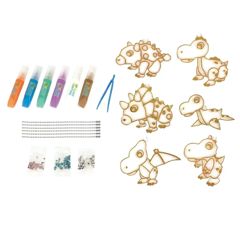 Decorative beads dinosaur decorations diy toy shenzhen crafts for girls