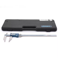 Dasqua Acier inoxydable 0-500mm IP54 Étanche Heavy Duty Digital Caliper Support Data Output Fraction Conversion Function