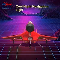 Modèle de jouet d'avion de chasse électrique d'intérieur à 2 canaux ZY-9087 personnalisé avec capture vidéo FHD 1080p