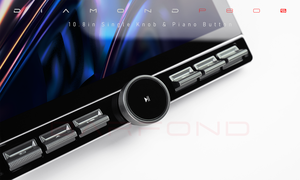 TOPSOURCE, pantalla de 10,6 pulgadas, Android, 4 núcleos, navegación, reproductor de coche, sistema de Audio para coche, Radio, GPS, vídeo, reproductor de DVD, Carplay Auto - Product Image 4