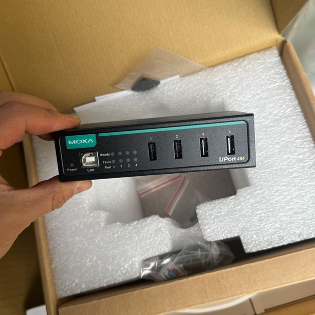 UPort 404 V1.3.2 4 Port USB Serial Device Server PLC