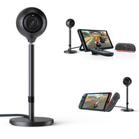 Caméra de jeu Full HD 1080P Plug & Play, boîtier en alliage de zinc avec cache de confidentialité pour Switch 2, diffusion en direct et enregistrement vidéo