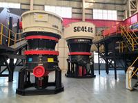كسارة مخروطية هونغشينغ SC450S الأكثر مبيعًا بقوة 450 كيلوواط، محرك تيار متردد للمحامل والتروس، سعة كبيرة للتكسير الأولي للاستخدام في المحاجر