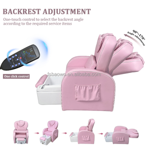 Poltrona di Lusso <span class=keywords><strong>per</strong></span> Manicure e Pedicure, Molto Popolare nei Saloni di Bellezza, con <span class=keywords><strong>Spa</strong></span> <span class=keywords><strong>per</strong></span> Piedi e Massaggio, Colore Rosa - Product Image 6