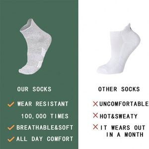 Calcetines de Algodón hasta la Pantorrilla, Calcetines Deportivos de Compresión Antiolor para Hombre, Personalizados - Product Image 6