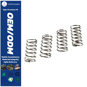 Ressorts de compression hélicoïdaux en acier inoxydable pour machines industrielles, pièces de quincaillerie de fabrication robustes - Product Image 1