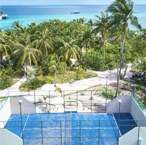 Cancha de Tenis Galvanizada por Inmersión en Caliente, Resistente a <span class=keywords><strong>la</strong></span> Corrosión, para Exteriores, y Cancha de <span class=keywords><strong>Villa</strong></span> con Acabado a Base de Agua - Product Image 4