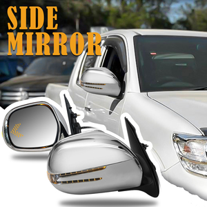 Gương chiếu hậu cửa bên cho xe Toyota Hiace 2005-2010, model Mỹ, chất liệu ABS, mới, tính năng an toàn cho xe hơi - Product Image 3