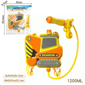 Pistola de Agua de Plástico ABS Transparente para Niños y Niñas de 3 a 10 Años, Accesorio para Mochila Escolar de Verano, Juguete Divertido, Marca XST - Product Image 4