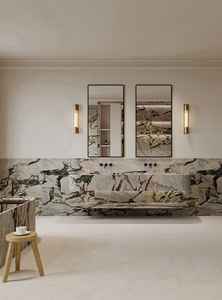 Grande dalle de marbre rose de <span class=keywords><strong>Notre</strong></span>-<span class=keywords><strong>Dame</strong></span>, moderne, polie, imperméable, pour la cuisine, la villa, la salle de bain, le salon, design mural intérieur/extérieur - Product Image 6