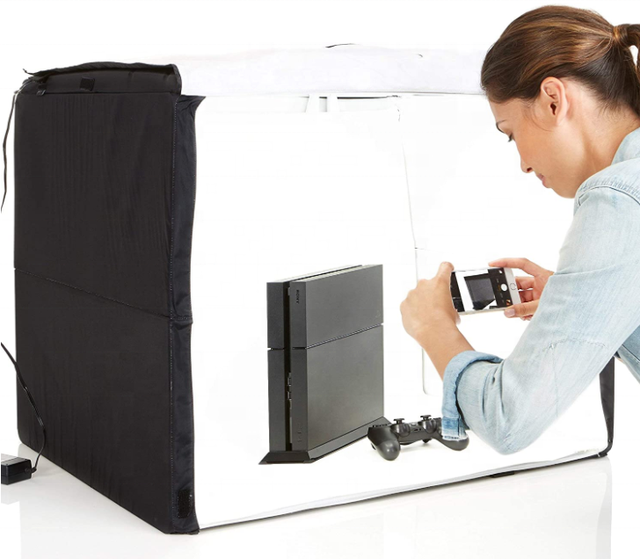 60CM Photography Box Lights Photo Studio 3 Colors Product LED Photography Light Box