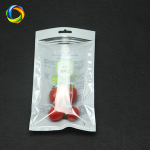 Có thể tái chế túi nhựa nhỏ với treo tiêu đề PVC rõ ràng <span class=keywords><strong>Zip</strong></span> khóa bao bì túi cho đồ trang sức nhỏ - Product Image 3