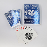 Cartes à Jouer Personnalisées de Haute Qualité, Cartes de Poker Durables avec Revêtement Résistant à l'Abrasion