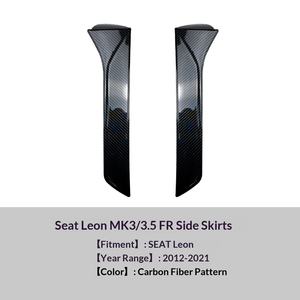 Calcomanía Lateral para <span class=keywords><strong>SEAT</strong></span> <span class=keywords><strong>Leon</strong></span> MK3/3.5 <span class=keywords><strong>FR</strong></span> 2012-2021, Diseño Geométrico para Ventana de Coche, Tipo Adhesivo, Modificación Exterior - Product Image 6