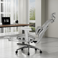 Chaise ergonomique en maille, design moderne, protection lombaire, assise confortable, chaise inclinable pour la maison, le jeu et le bureau