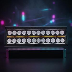 Barra de Píxeles LED Duradera con Lámpara Central de Aleación de Aluminio, Control DMX512, Resistente al Agua IP65, RGBW, Luz Diurna, Enchufe Europeo, Larga Duración - Product Image 2