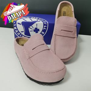 <span class=keywords><strong>Mules</strong></span> et sabots en daim style Berk pour femmes et hommes, avec soutien de la voûte plantaire, chaussures décontractées pour le quotidien - Product Image 3