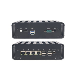 Dispositivo de Firewall Industrial Gowinpc, Mini PC sin Ventilador con SSD, Intel Celeron N100, Tarjeta de Red 4x2.5G I225 - Product Image 1