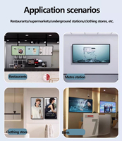 Hiseeview - Monitores de Pantalla Táctil Todo en Uno de 43-85 Pulgadas, Económicos, para Publicidad en Cafeterías