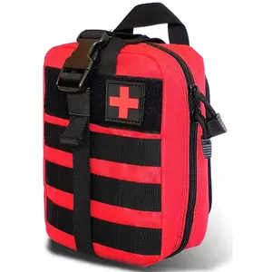 ยุทธวิธี MOLLE EMT Medical First Aid Bag กระเป๋าการบาดเจ็บกระเป๋าถุงแพทย์ฉุกเฉิน
