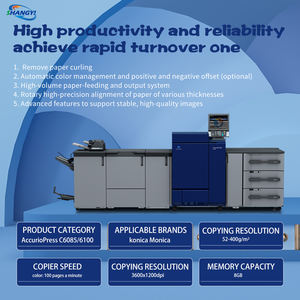 Stampante Laser a Colori Konica Minolta AccurioPress C6100 C6085 Ricondizionata, Formato A3, Alta Velocità 100ppm, Copia/Scansione - Product Image 2