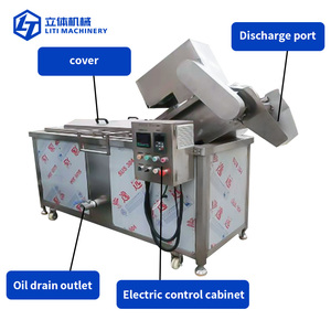 Fully Automatic Continuous Industrial <strong>Deep</strong> <strong>Fryer</strong> <strong>Oil</strong> Saving 304 Stainless Steel CE Certified Frying <strong>Machine</strong> - Product Image 4