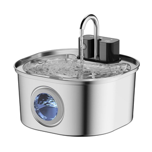 Fontaine à eau pour chat ultra silencieuse avec filtre, fontaine à eau automatique pour animaux de compagnie, fontaine à eau pour chat avec lumière LED - Product Image 4