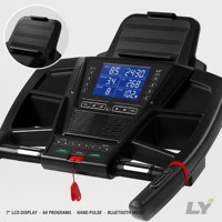 Caminadora Eléctrica Plegable con Motor de 3.0HP, 15 Niveles de Inclinación Automática, Máquina para Correr en Casa con Altavoz Bluetooth
