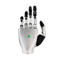 Main robotique humanoïde intelligence artificielle main bionique bras de robot main avec cinq doigts agiles
