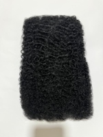 Extensions de cheveux afro 100% naturels, texture crépue, 8-18 pouces, cheveux Remy, trame simple pour tressage