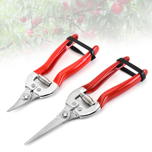 Fruit <b>Pruning</b> Shears Stainless Steel Bypass Pruner 20-30 Mm Red Handle Garden <b>Tool</b> For <b>Tree</b> Branch Cutting - Product Image 1