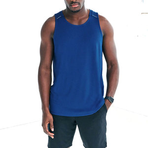 Custom <b>Men's</b> <b>Gym</b> Training Tank Top <b>Vest</b> Fitness Tank Top Workout 100% Polyester Breathable <b>men</b> Training <b>Vest</b> - Product Image 1