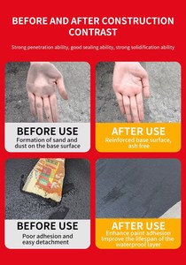 Dessini 1L trong nhà ngoài trời tường lột đại lý nước dựa trên cát sửa chữa bê tông áo với Acrylic cát phun sơn đại lý - Product Image 4