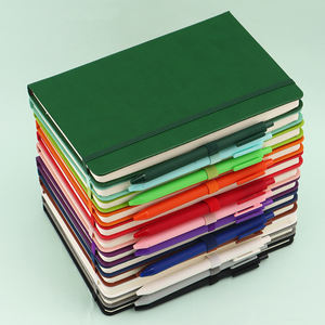 Cuaderno de tapa dura con logotipo personalizado A5 Pu, regalo grabado con láser, cuaderno único, diario, <span class=keywords><strong>plan</strong></span>, <span class=keywords><strong>libro</strong></span>, cuadernos con juego de bolígrafos - Product Image 1