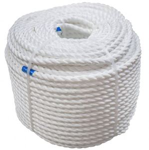 High Tensile <b>Floating</b> 28mm 30mm 32mm 48mm 56mm 60mm 64mm 3 Strand Twisted Polypropylene Ship Mooring Rope PP Marine Rope - Product Image 3