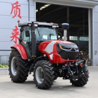 Tracteurs agricoles à quatre roues motrices, châssis TD, 80 CV, 100 CV, 120 CV, tracteur à roues avec benne avant