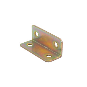 Support d'étagère en forme de L 5020 en acier au carbone plaqué, connecteur de meuble durable pour support de garde-robe - Product Image 1