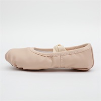 Vente en gros de chaussures acrobatiques à semelle souple pour enfants en cuir PU chaussures de danse à griffes de chat pour femmes chaussures de danse de classement de performance