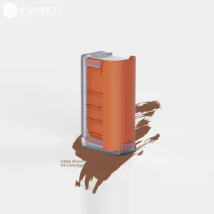 Evebot خرطوشة حبر قابلة للأكل ل PrintPen المحمولة القهوة طابعة طابعة الغذاء كعكة ماكارونس آلة طباعة القهوة اتيه الفن
