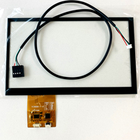 Pantalla táctil capacitiva de 7 pulgadas con interfaz USB+I2C, GT911+HX6518 para máquina de café