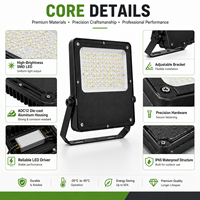 Reflector LED de Alta Luminosidad para Estadios con Chip SMD2835, Garantía de 5 Años, para Jardín, Parque y Exteriores