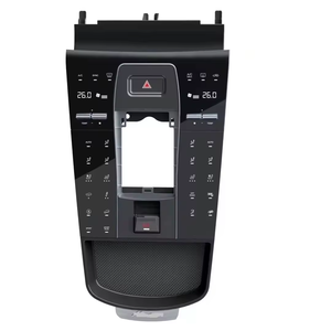 Console à boutons entièrement tactile améliorée + lecteur DVD de voiture pour <span class=keywords><strong>Porsche</strong></span> <span class=keywords><strong>Macan</strong></span> 2014-2021 Panneau de boîte d'accoudoir central - Product Image 5