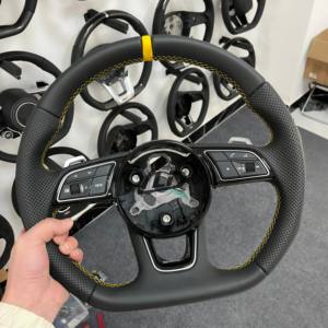 Convient pour l'ancien modèle au nouveau modèle de volant B9 volant de voiture pour <span class=keywords><strong>Audi</strong></span> A1 C7 C8 B8.5 B9 S3 <span class=keywords><strong>S4</strong></span> S5 S6 S7 S8 R8 TTS TTRS A4 - Product Image 3