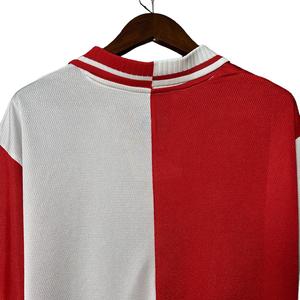 Yüksek kaliteli futbol forması Polyester Retro spor nem esneklik Retro gömlek mevsimsel ligi futbol ekipmanları - Product Image 4