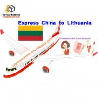Service d'expédition express porte-à-porte de Chine UPS/FedEx/DHL, livraison aérienne en 3-7 jours vers la Lituanie et le monde entier