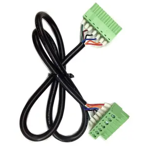 High Quality 5.08mm ECU Wire Green Terminal Plug Smart Diagnostics Cable Assembly Medical Harness