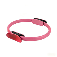 Rueda de Yoga Pilates de Alta Calidad para Adelgazar y Moldear Piernas, Material NBR Ecológico Antideslizante, 37.5CM de Diámetro, para Ejercicios del Suelo Pélvico